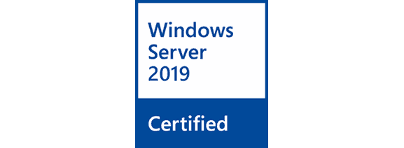 Windows 2019 Zertifizierungslogo