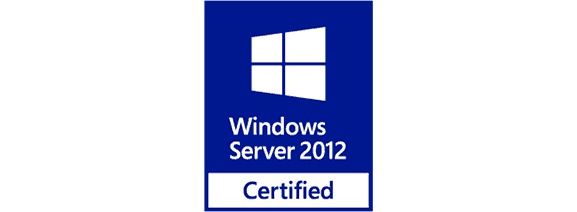 Windows 2012 Zertifizierungslogo