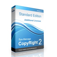 CopyRight2 Standard Edition<br>(Einzel-Server/NAS Lizenz)