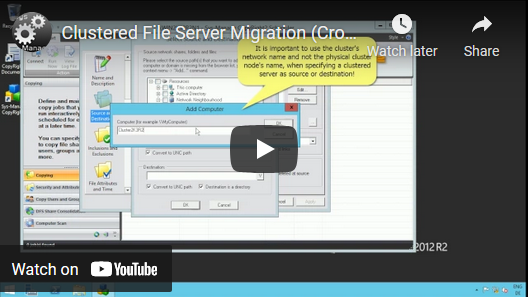 Vorschaubild des Videos über Umstellungen von Windows Hochverfügbarkeits-Servern